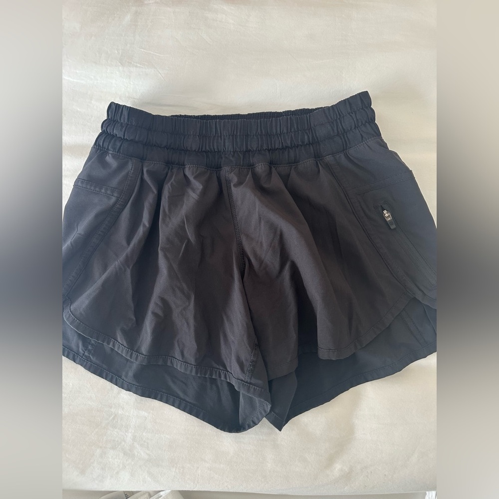 Lululemon black athletic shorts